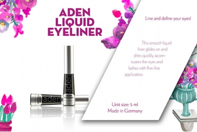 Подводка для глаз водостойкая - Aden Liquid Eyeliner
