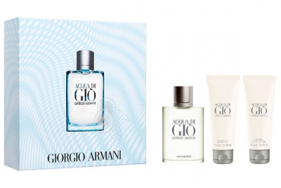 Giorgio Armani Acqua di Gio Pour Homme - Набор (edt 100ml + a/sh balm 75ml + sh/gel 75ml)