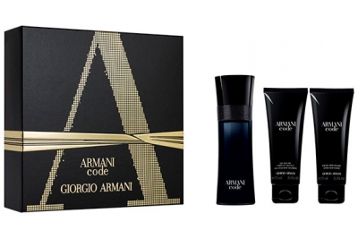 Giorgio Armani Armani Code Pour Homme - Набор (edt 75ml + a/sh balm 75ml + sh/gel 75ml)