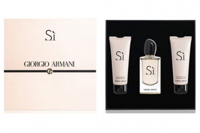 Giorgio Armani Si - Набор (edp 50 + b/l 75 + s/g 75)