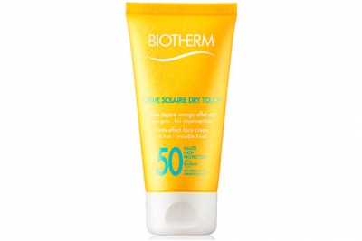Солнцезащитный крем для лица - Biotherm Creme Solaire Dry Touch SPF 50