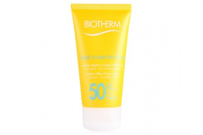 Солнцезащитный крем для лица - Biotherm Creme Solaire Dry Touch SPF 50