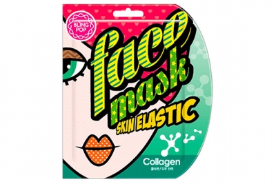 Гелевая лифтинг-маска с коллагеном - Bling Pop Collagen Skin Gell Mask