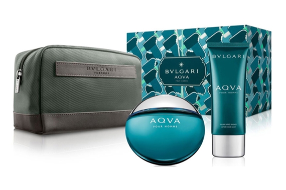 Bvlgari Aqva Pour Homme - Набор (edt 100ml + ash/balm 100ml + bag)