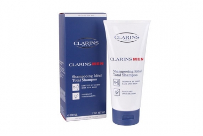 Шампунь - Clarins Men Total Hair & Вody Shampoo