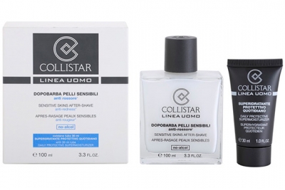 Лосьон после бритья тонизирующий+увлажняющее средство - Collistar Uomo Sensitive Skins