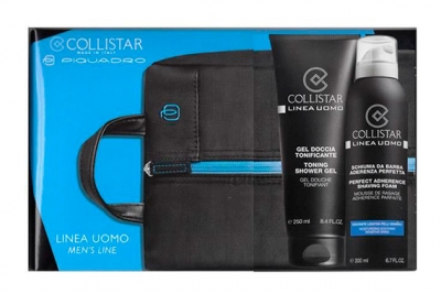 Набор - Collistar Uomo (gel 250ml + foam 200ml + bag)