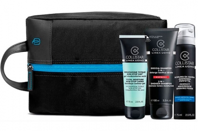 Набор - Collistar Uomo (shm/sh/gel 100ml + gel 75ml + foam 75ml + bag)