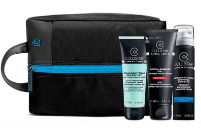 Набор - Collistar Uomo (shm/sh/gel 100ml + gel 75ml + foam 75ml + bag)