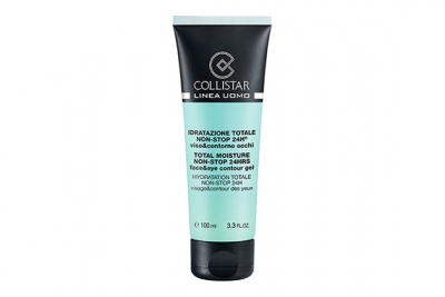 Гель для лица - Collistar Uomo Total Moisture Non-Stop 24hrs Face&Eye Contour Gel