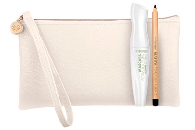 Набор - Deborah Formula Pura Volume Estremo Kit (mascara + pencil + bag)