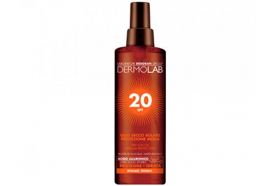 Масло сухое для загара - Deborah Dermolab Dry Sun Oil SPF 20