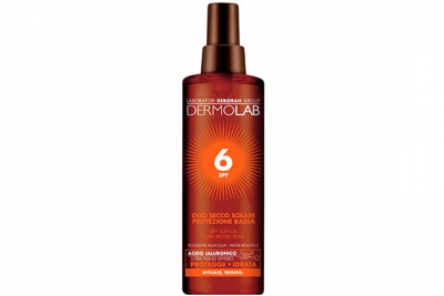 Масло сухое для загара - Deborah Dermolab Dry Sun Oil SPF 6