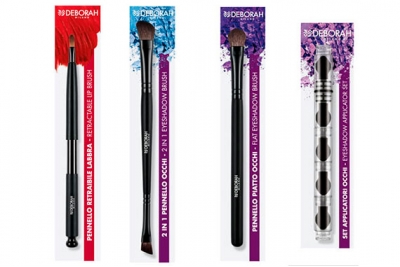 Кисть для глаз 2 в 1 - Deborah 2 in 1 Eyeshadow Brush