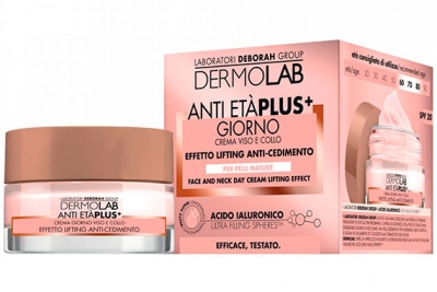 Дневной лифтинг-крем для лица и шеи - Deborah Dermolab Face Neck Day Cream Lifting SPF 20