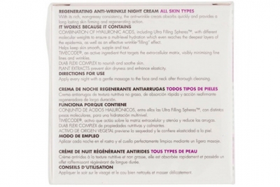 Ночной укрепляющий крем - Deborah Dermolab Regenerating Anti-Wrinkle Night Cream