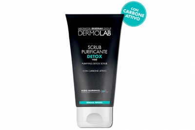 Очищающий скраб c углём - Dermolab Purifying Detox Scrub