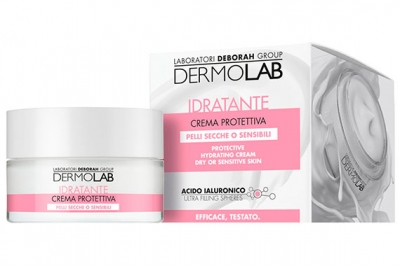 Увлажняющий крем для сухой кожи - Deborah Dermolab Protective Hydrating Cream SPF20