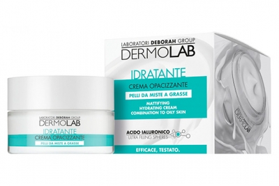 Увлажняющий крем для комбинированной и жирной кожи - Deborah Dermolab Mattifying Hydrating Cream