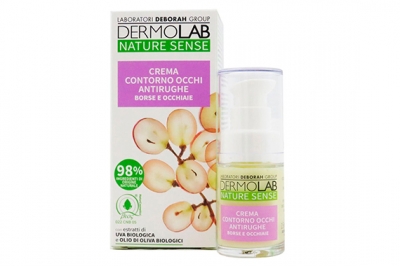 Крем для глаз от кругов мешков и морщин - Dermolab Nature Sense Eye Contour For Wrinkles