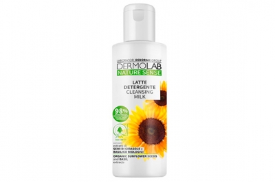 Очищающее молочко - Dermolab Nature Sense Cleansing Milk 2 in 1 Face and Eyes