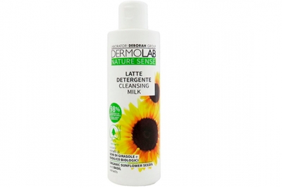 Очищающее молочко - Dermolab Nature Sense Cleansing Milk 2 in 1 Face and Eyes