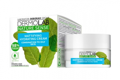 Матирующий увлажняющий крем - Dermolab Nature Sense Mattifying Hydrating Cream