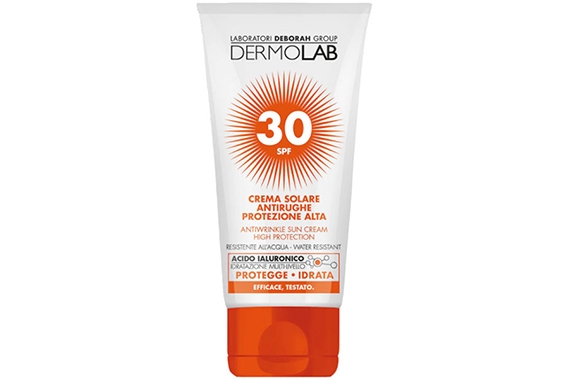 Крем солнцезащитный - Deborah Dermolab Antiwrinkle Sun Cream SPF 30