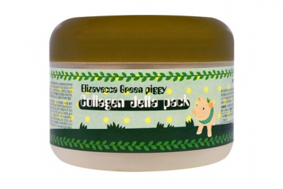 Маска коллагеновая - Elizavecca Face Care Green piggy Collagen Jella Pack