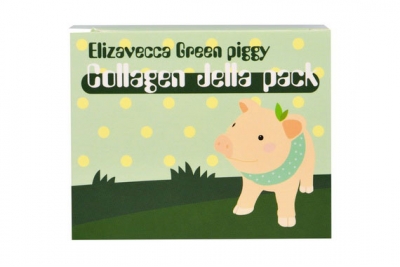 Маска коллагеновая - Elizavecca Face Care Green piggy Collagen Jella Pack