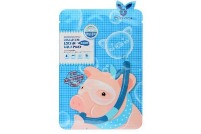 Маска для области вокруг глаз - Elizavecca Milky Piggy Goggles Eye Lock In Aqua Mask