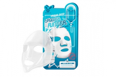 Маска увлажняющая для сухой кожи - Elizavecca Aqua Deep Power Ringer Mask