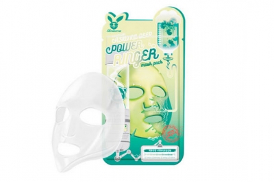 Маска с экстрактом центеллы - Elizavecca Centella Asiatica Deep Power Ringer Mask Pack