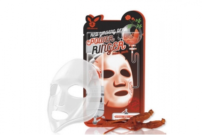 Маска омолаживающая с женьшенем - Elizavecca Face Care Red Ginseng Deep Power Ringer Mask