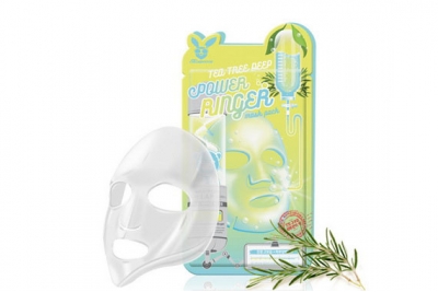 Маска для проблемной кожи - Elizavecca Tea Tree Deep Power Ringer Mask Pack