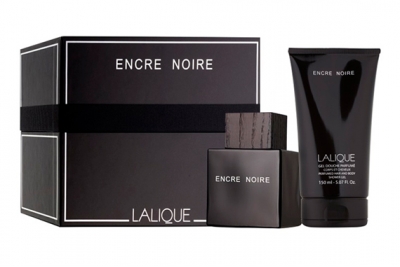 Lalique Encre Noire - Набор (edt 100ml + sh/gel 150ml)