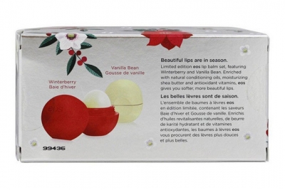 Набор бальзамов для губ - EOS Smooth Sphere Lip Balm 2-Pack (2xbalm 7g)