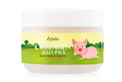Коллагеновая лифтинг маска с памятью формы - Esfolio Collagen Shape Memory Jelly Pack
