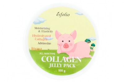 Коллагеновая лифтинг маска с памятью формы - Esfolio Collagen Shape Memory Jelly Pack