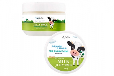 Молочная лифтинг маска с памятью формы - Esfolio Milk Shape Memory Jelly Pack