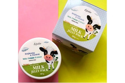 Молочная лифтинг маска с памятью формы - Esfolio Milk Shape Memory Jelly Pack