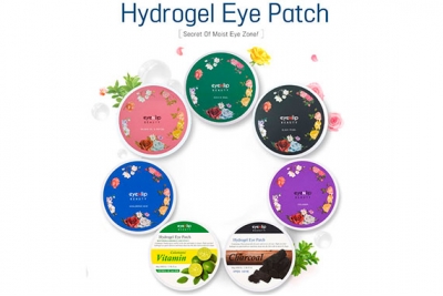 Патчи для глаз с пептидами и лососевым маслом - Eyenlip Salmon Oil & Peptide Hydrogel Eye Patch