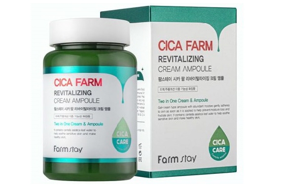 Крем для лица ампульный - FarmStay Cica Farm Revitalizing Cream Ampoule