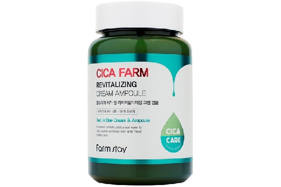 Крем для лица ампульный - FarmStay Cica Farm Revitalizing Cream Ampoule