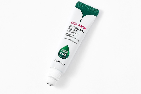 Сыворотка для кожи вокруг глаз - FarmStay Cica Farm Revitalizing Rolling Eye Serum