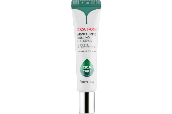 Сыворотка для кожи вокруг глаз - FarmStay Cica Farm Revitalizing Rolling Eye Serum