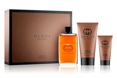 Gucci Guilty Absolute Pour Homme - Набор (edp 90ml + sh/gel 150ml + ash/balm 50ml)