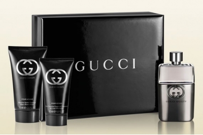 Gucci Guilty pour Homme - Набор (edt/90ml+ash/balm/75ml+sh/gel/50ml)