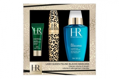 Набор - Helena Rubinstein Lash Queen Feline Blacks (mascara/7ml + lot/50ml + eye/care/3ml)
