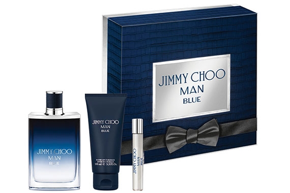 Jimmy Choo Man Blue - Набор (edt 100ml + ash/balm 100ml + edt 7.5ml)